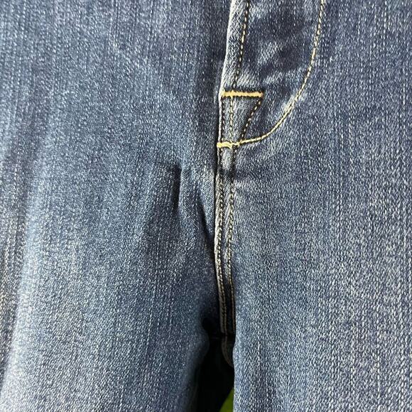 Frame Le High Flare Twisted Denim Jeans Size 26 LHFTSCF230 25 x 29 - Picture 5 of 7